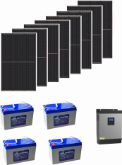 Fotovoltaická nezávislá elektrárna 4kW