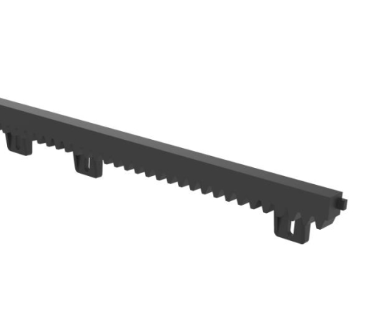 Hřeben plastový PVC+Fe,27x20mm