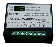 Přijímač HCS RX2k - 400M