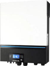 FVE 4050 Wp - 10panelů, 1F měnič 11kW 230V 50Hz, baterie 12kWh.