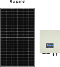 AZO-3000-PR0 / 2430Wp - 6 panelov