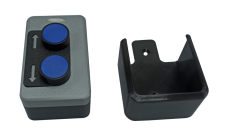 Diaľkový ovládač TX2k COPY priemyselný so šípkami + držiak