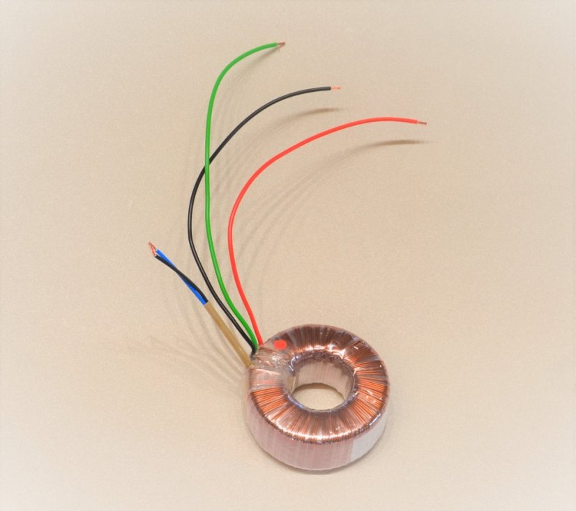 Trafo toroidní 0-12-20V 5A / 100VA 230V