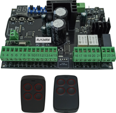 Řídící jednotka RJ 124 RX + 2ks ovladač TX4k