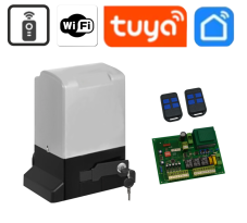 Pohon pre posuvnú bránu RS 1200 + RJ100RX + TX4k HCS Rolling code + WIFI