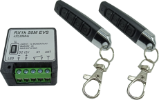 Sada 2x dálkový ovladač + přijímač RX1k EVS