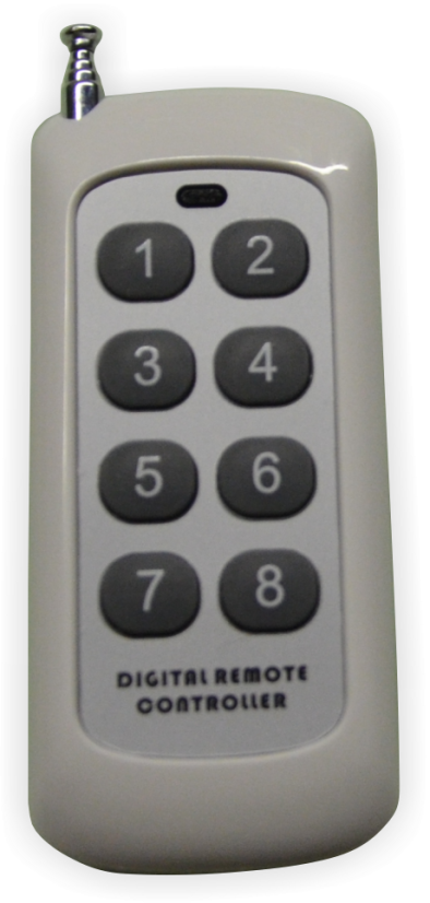 Dálkový ovladač TX 8k - EVS