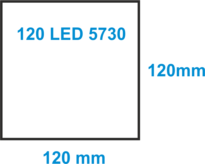 LED modul ORION 120 - Barva světla: DB - denní bílá 4500K