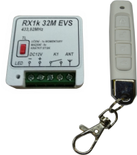 Sada 1x dálkový ovladač + přijímač RX1k EVS