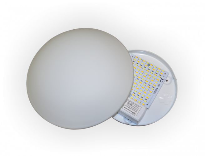 LED nástěnné světlo SATELIT 25 cm - LED modul ORION 96 - Barva světla: DB - denní bílá 4500K