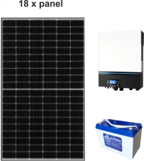 FVE 6,84kWp - měnič 11kW