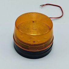 Signální LED světlo oranžové 230V 50Hz AC