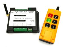 Prijímač RX 6k EVS + ovládač TX 6k EVSpriemyselný