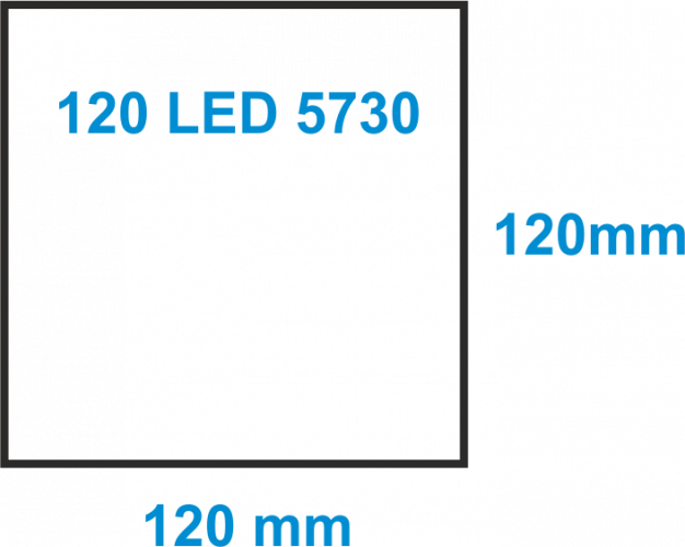 LED modul ORION 120 - Barva světla: DB - denní bílá 4500K