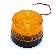 Signální LED světlo oranžové12V DC