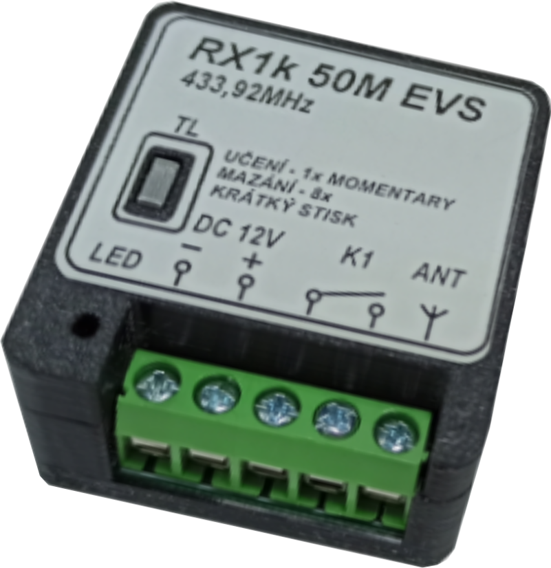 Přijímač RX1k 50M - EVS