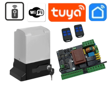 Pohon pro posuvnou bránu RS 1200S  + RJ120RX + TX4k HCS Rolling code + WIFI