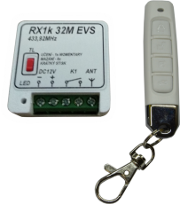 Sada 1x dálkový ovladač + přijímač RX1k EVS