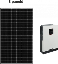 FVE 3,04kWp - měnič 3,5kW