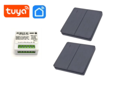 Dálkové ovládání světel - RX MULTI - 1k EVS WIFI -Tuya + 2ks ovladač TX2k EVS