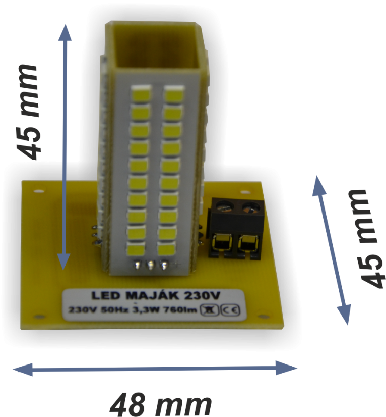 Maják LED modul 230 V