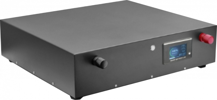 Aku Box Li-lon BMS 8,21kWh + kabeláž + 100A pojistkový odpojovač Aku Box Li-lon BMS 8,21kWh + kabeláž + 100A pojistkový odpojovač