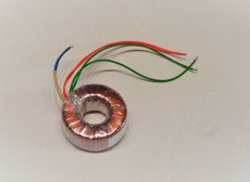 Trafo toroidní2x12V 2x10,42A / 250VA 230V